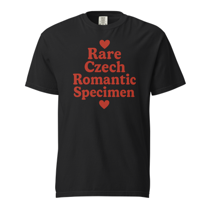 Rare Czech Romantic Specimen T-Shirt – Bold Czech Love Statement Shirt