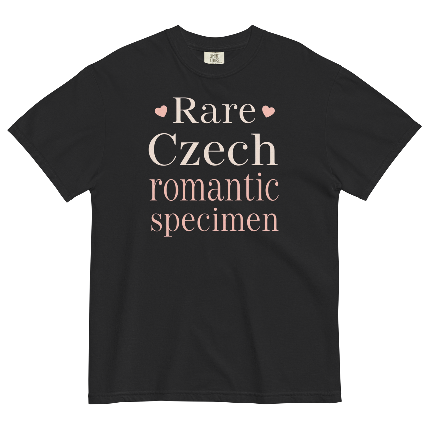 Rare Czech Romantic Specimen T-Shirt – Czech Love Statement Shirt