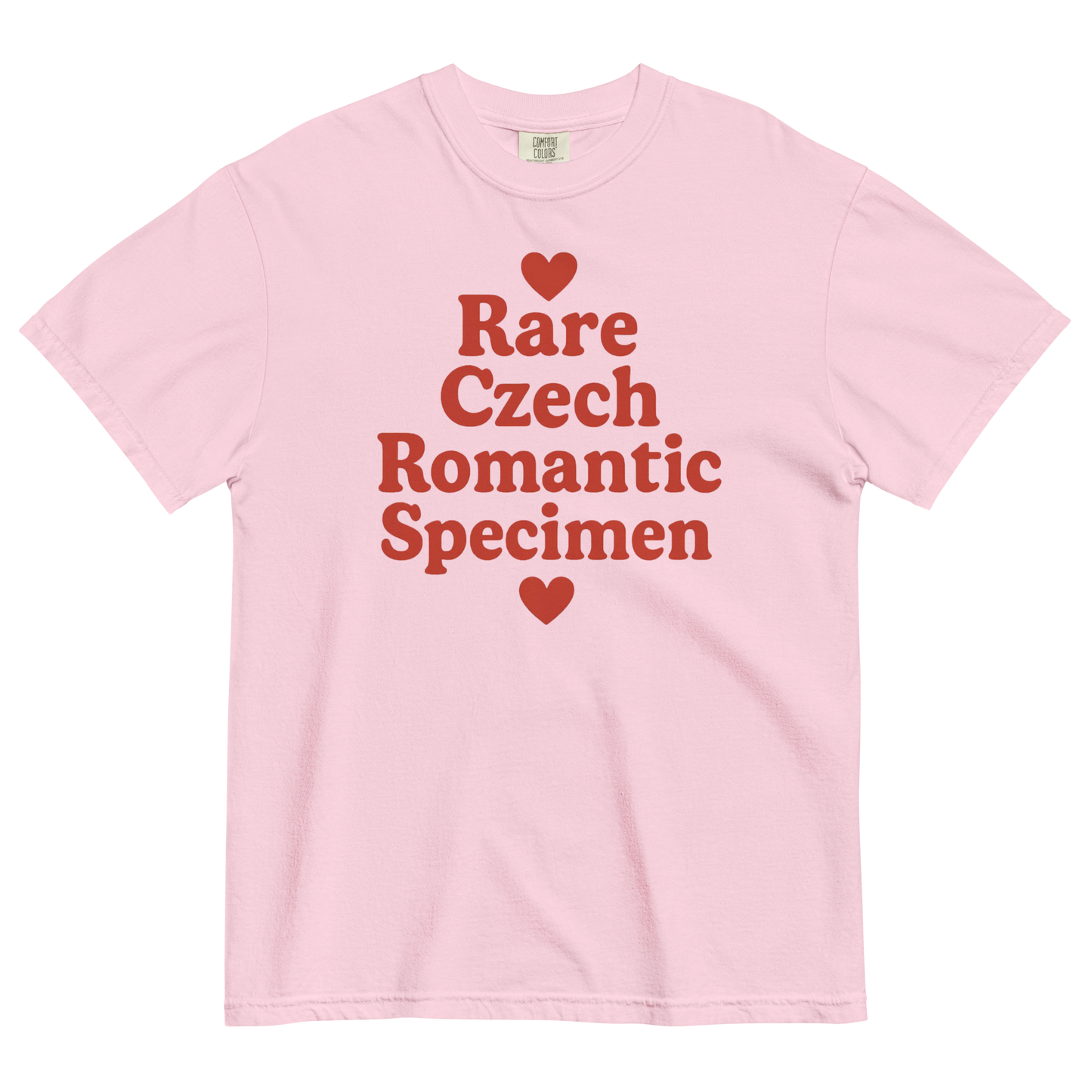 Rare Czech Romantic Specimen T-Shirt – Bold Czech Love Statement Shirt