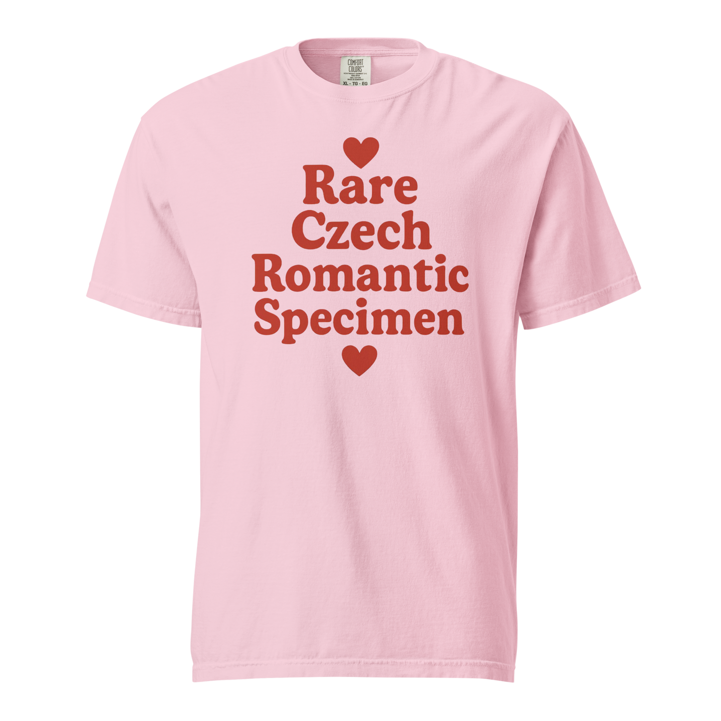 Rare Czech Romantic Specimen T-Shirt – Bold Czech Love Statement Shirt
