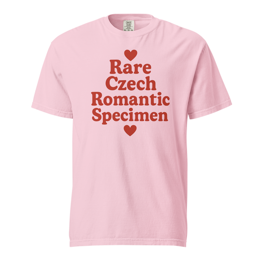 Rare Czech Romantic Specimen T-Shirt – Bold Czech Love Statement Shirt