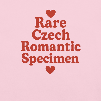 Rare Czech Romantic Specimen T-Shirt – Bold Czech Love Statement Shirt