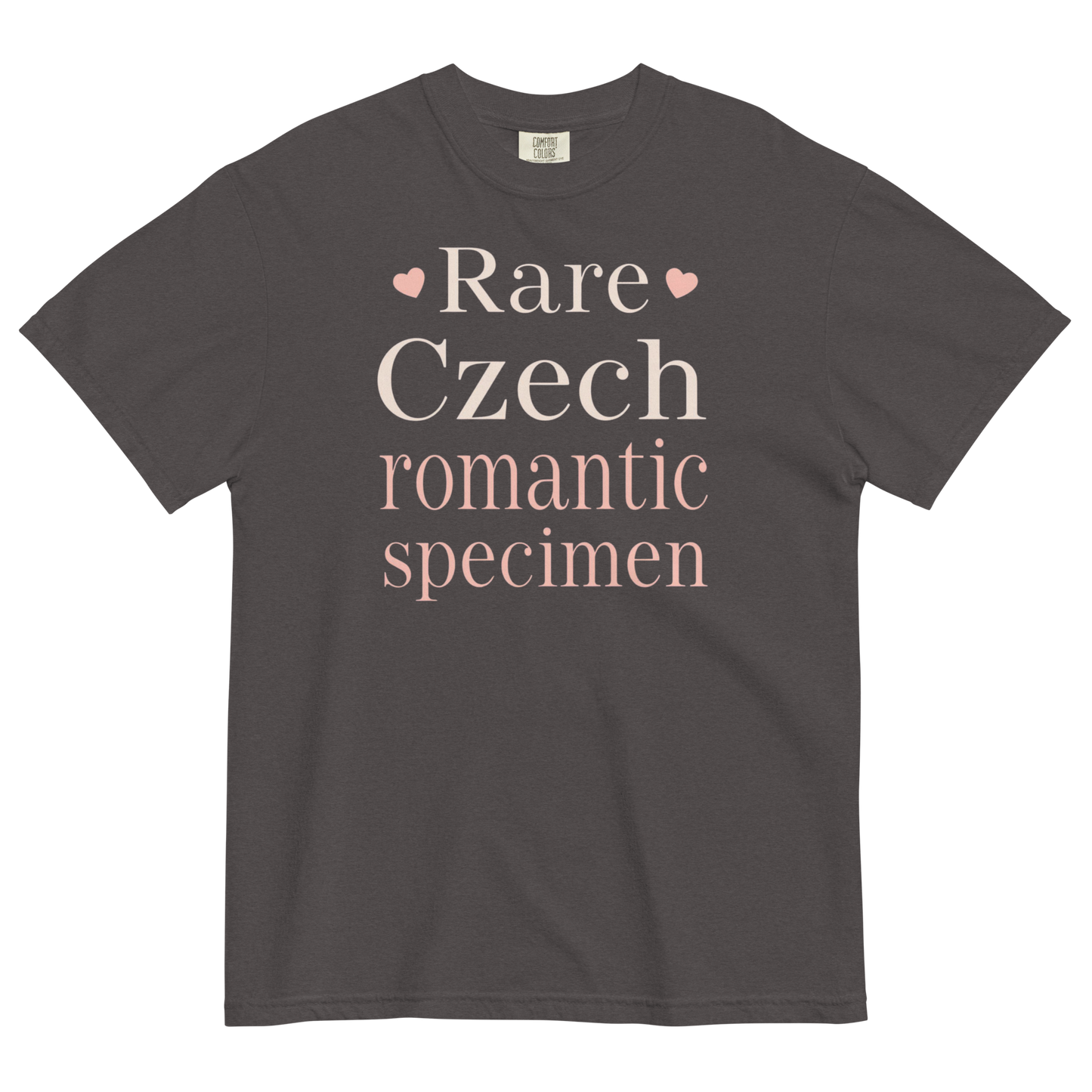 Rare Czech Romantic Specimen T-Shirt – Czech Love Statement Shirt