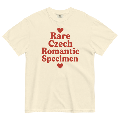 Rare Czech Romantic Specimen T-Shirt – Bold Czech Love Statement Shirt
