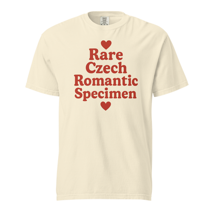 Rare Czech Romantic Specimen T-Shirt – Bold Czech Love Statement Shirt
