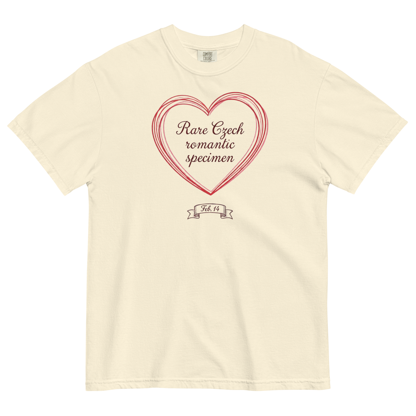 Rare Czech Romantic Specimen T-Shirt – Czech Love Valentine Shirt