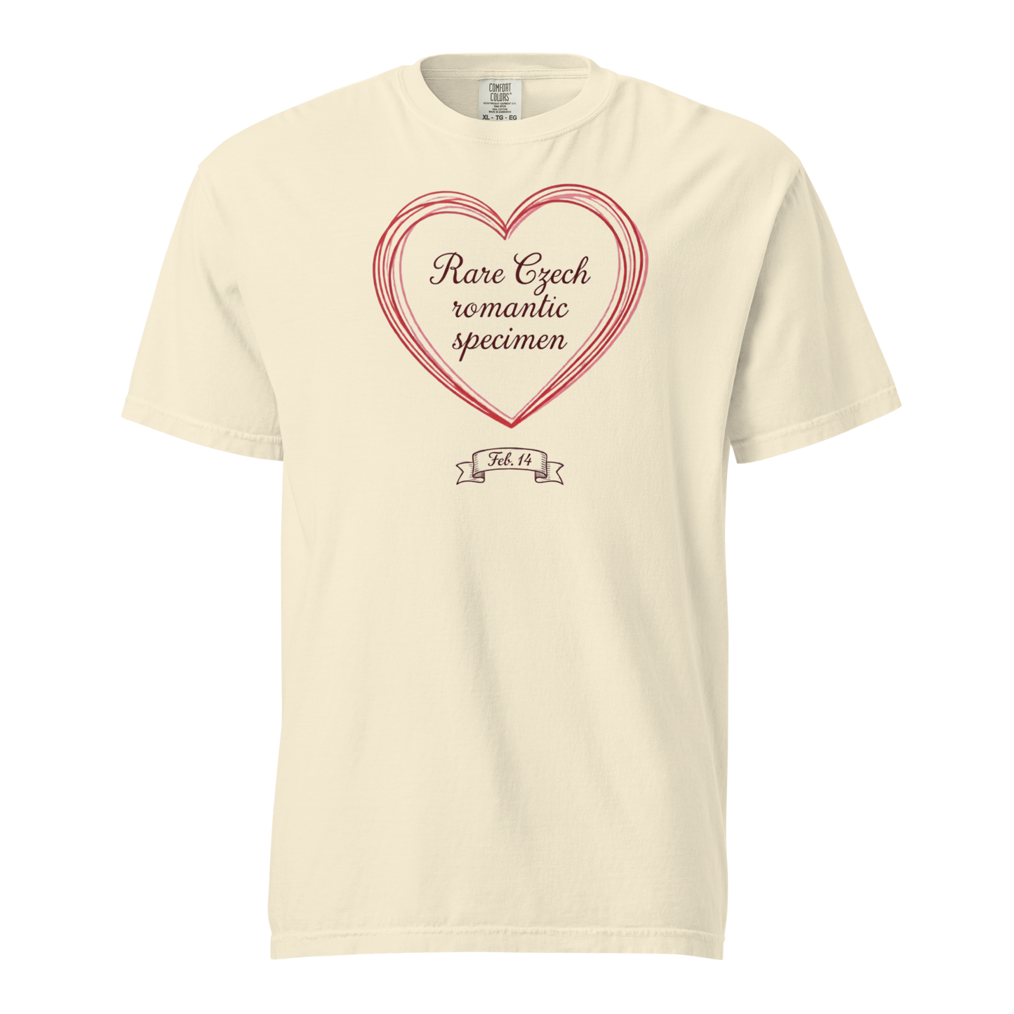 Rare Czech Romantic Specimen T-Shirt – Czech Love Valentine Shirt