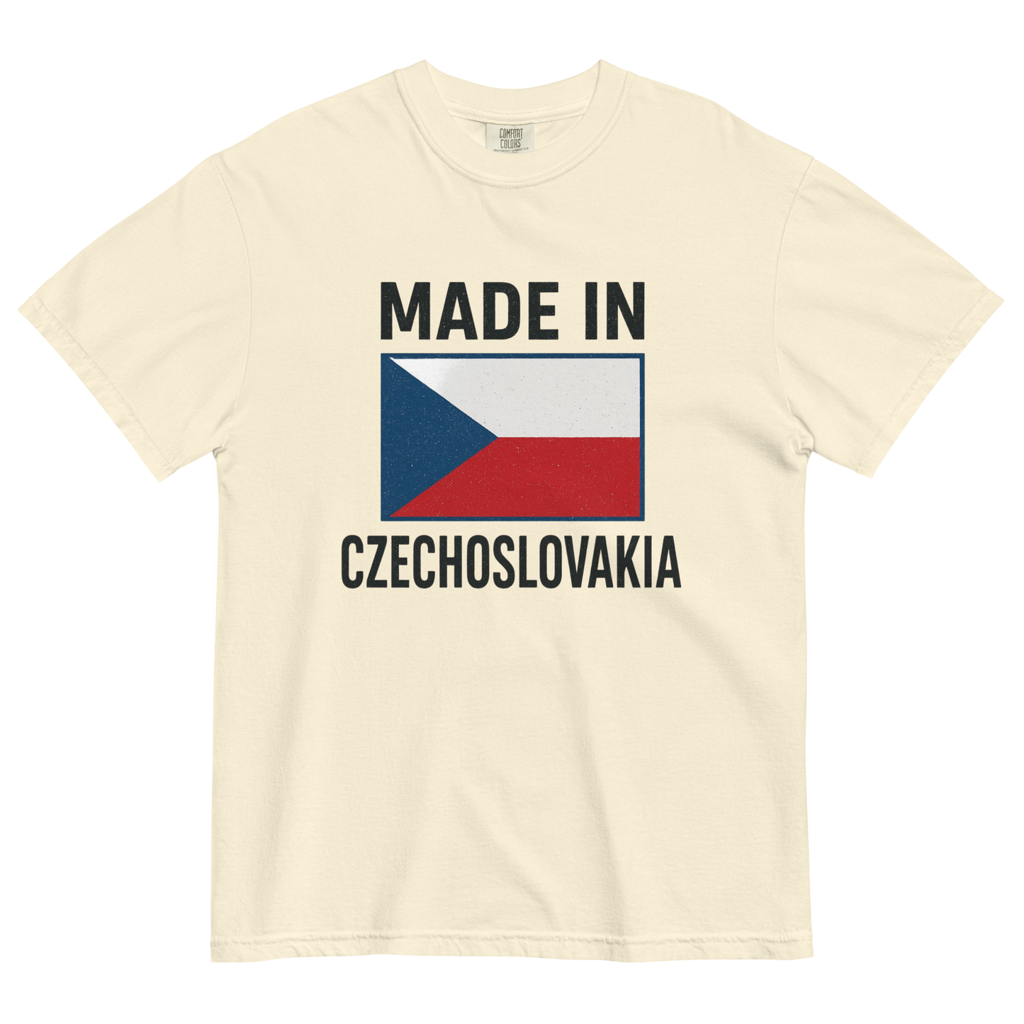 Made in Czechoslovakia T-Shirt – Vintage Czech Heritage Flag