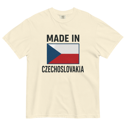 Made in Czechoslovakia T-Shirt – Vintage Czech Heritage Flag