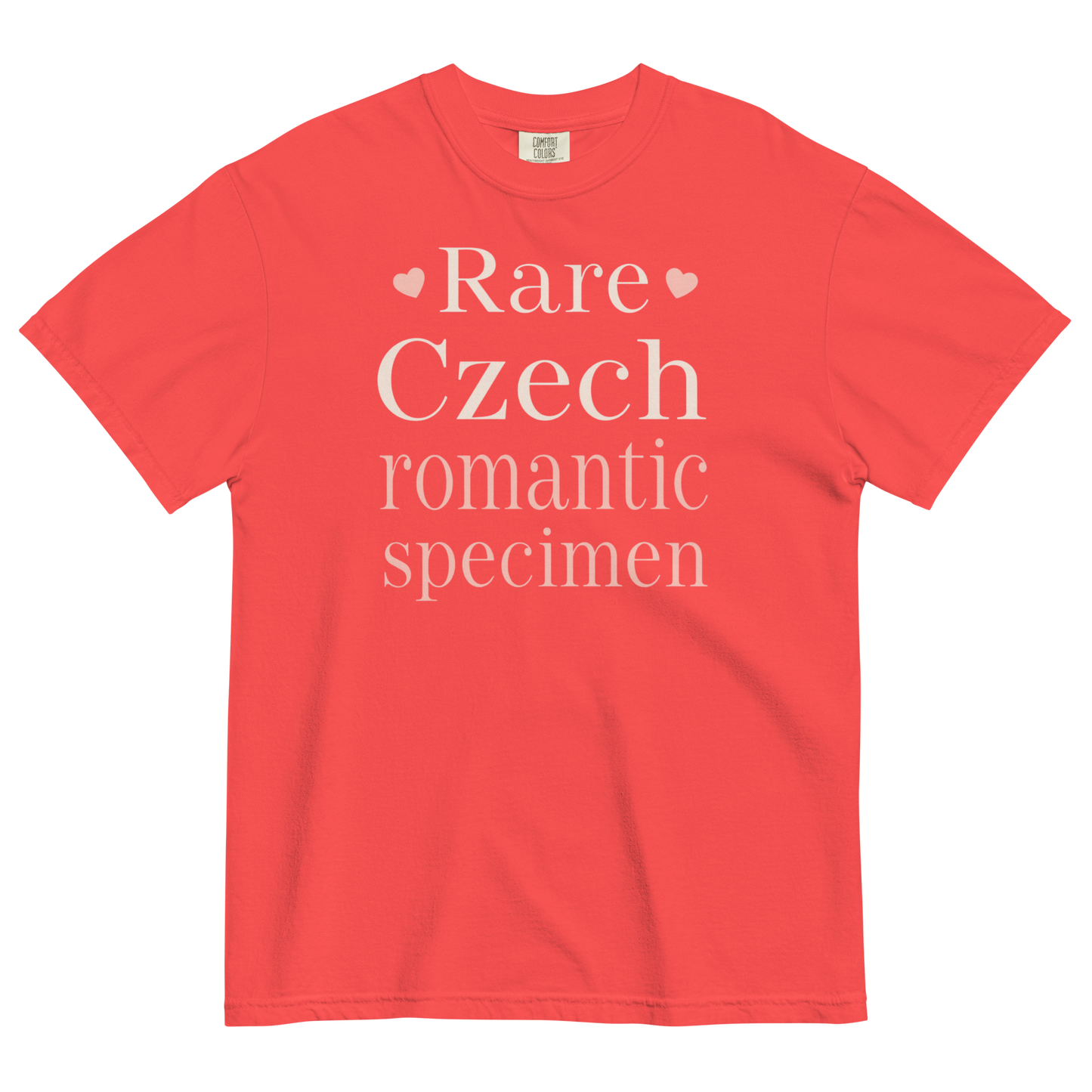 Rare Czech Romantic Specimen T-Shirt – Czech Love Statement Shirt