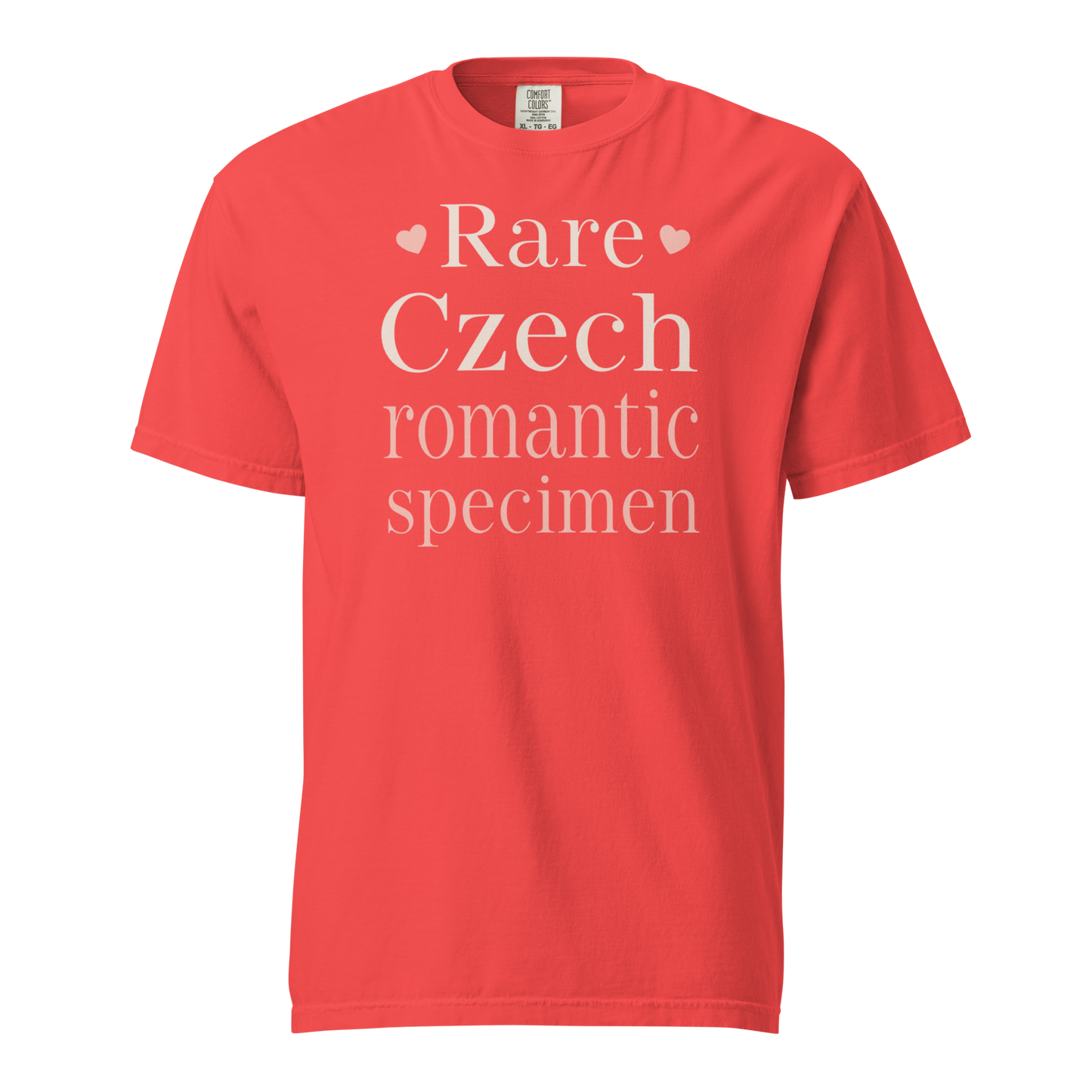 Rare Czech Romantic Specimen T-Shirt – Czech Love Statement Shirt
