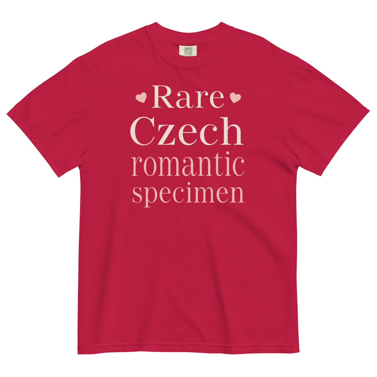 Rare Czech Romantic Specimen T-Shirt – Czech Love Statement Shirt