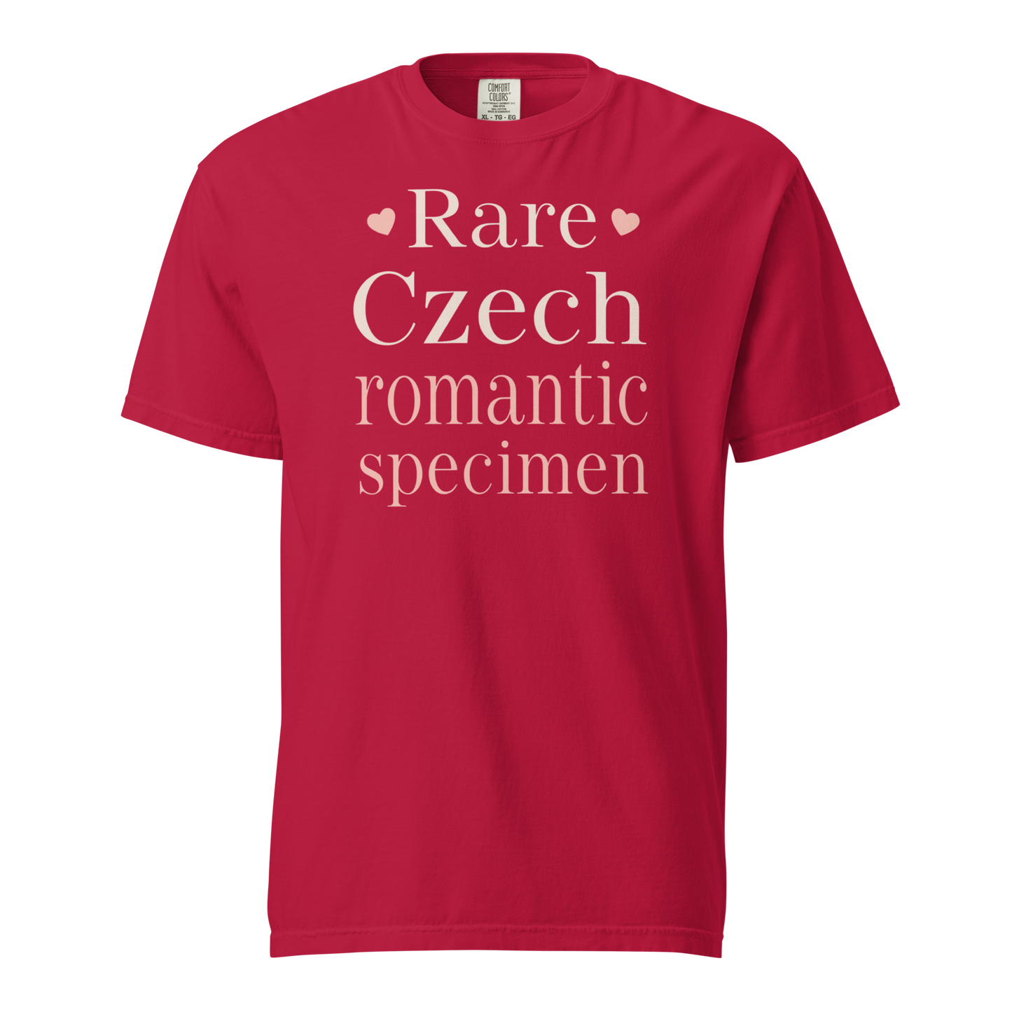 Rare Czech Romantic Specimen T-Shirt – Czech Love Statement Shirt