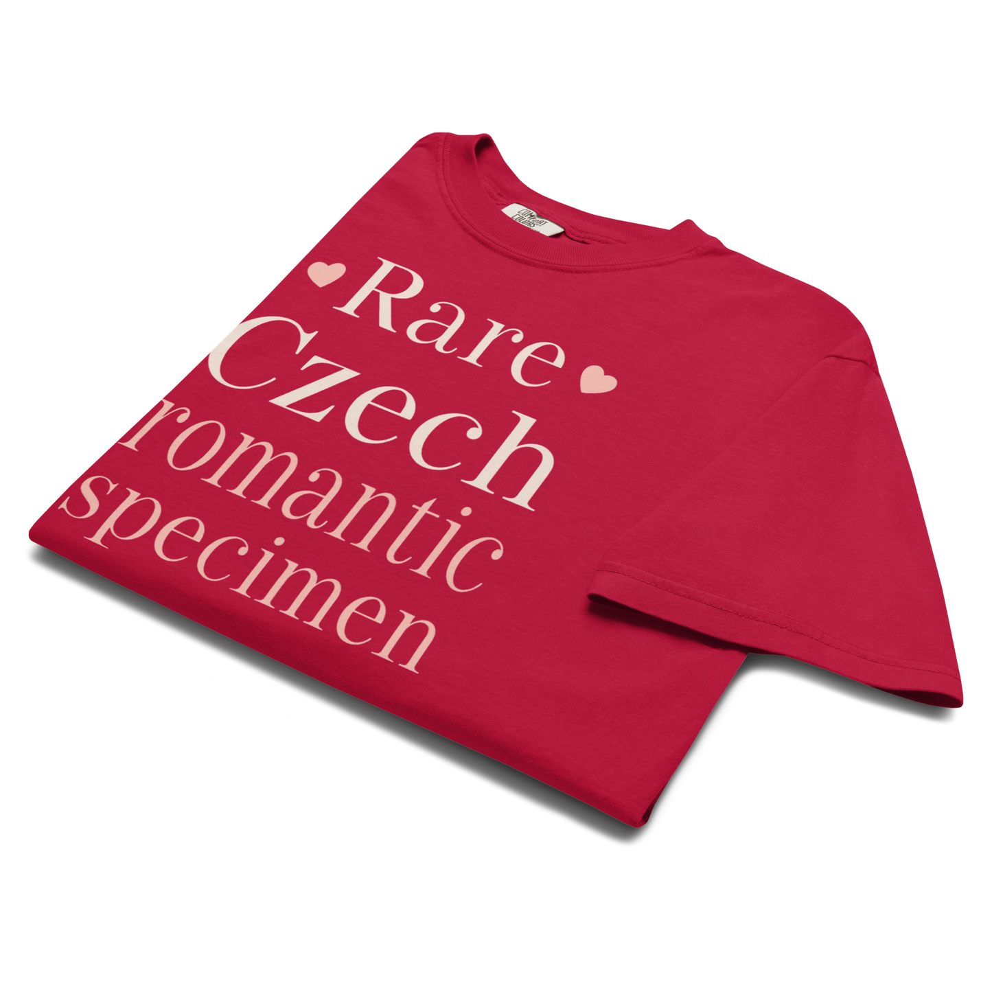Rare Czech Romantic Specimen T-Shirt – Czech Love Statement Shirt
