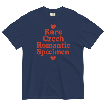 Rare Czech Romantic Specimen T-Shirt – Bold Czech Love Statement Shirt