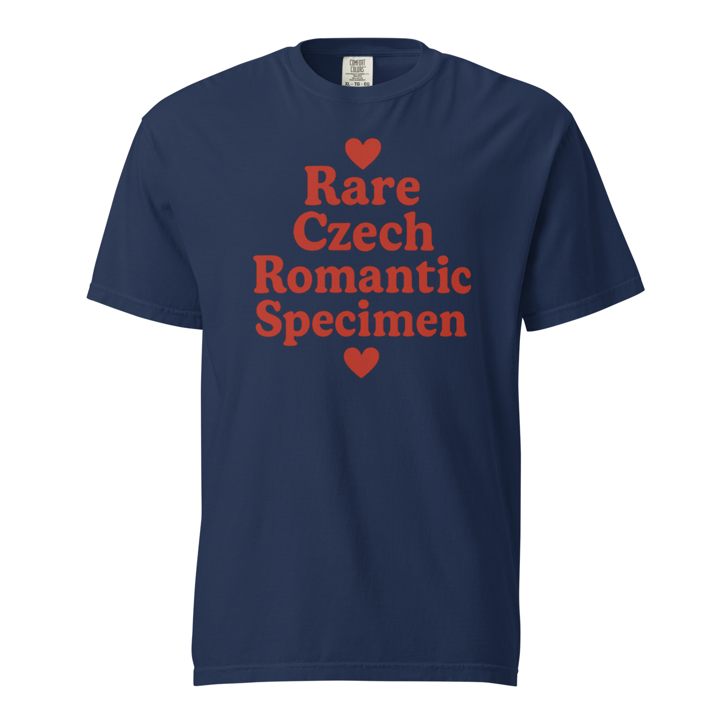 Rare Czech Romantic Specimen T-Shirt – Bold Czech Love Statement Shirt