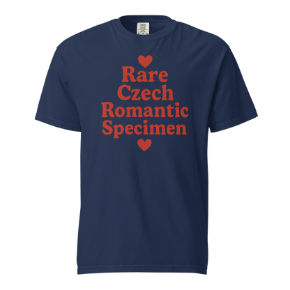 Rare Czech Romantic Specimen T-Shirt – Bold Czech Love Statement Shirt