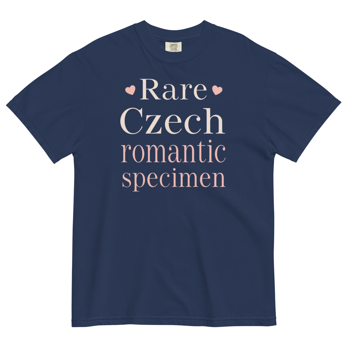 Rare Czech Romantic Specimen T-Shirt – Czech Love Statement Shirt