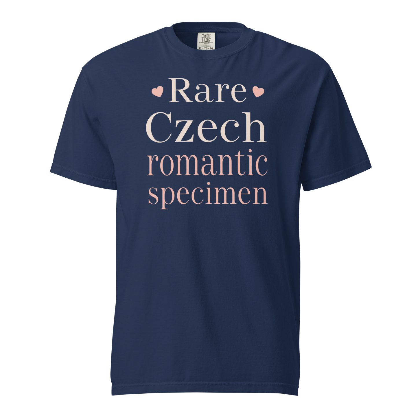 Rare Czech Romantic Specimen T-Shirt – Czech Love Statement Shirt