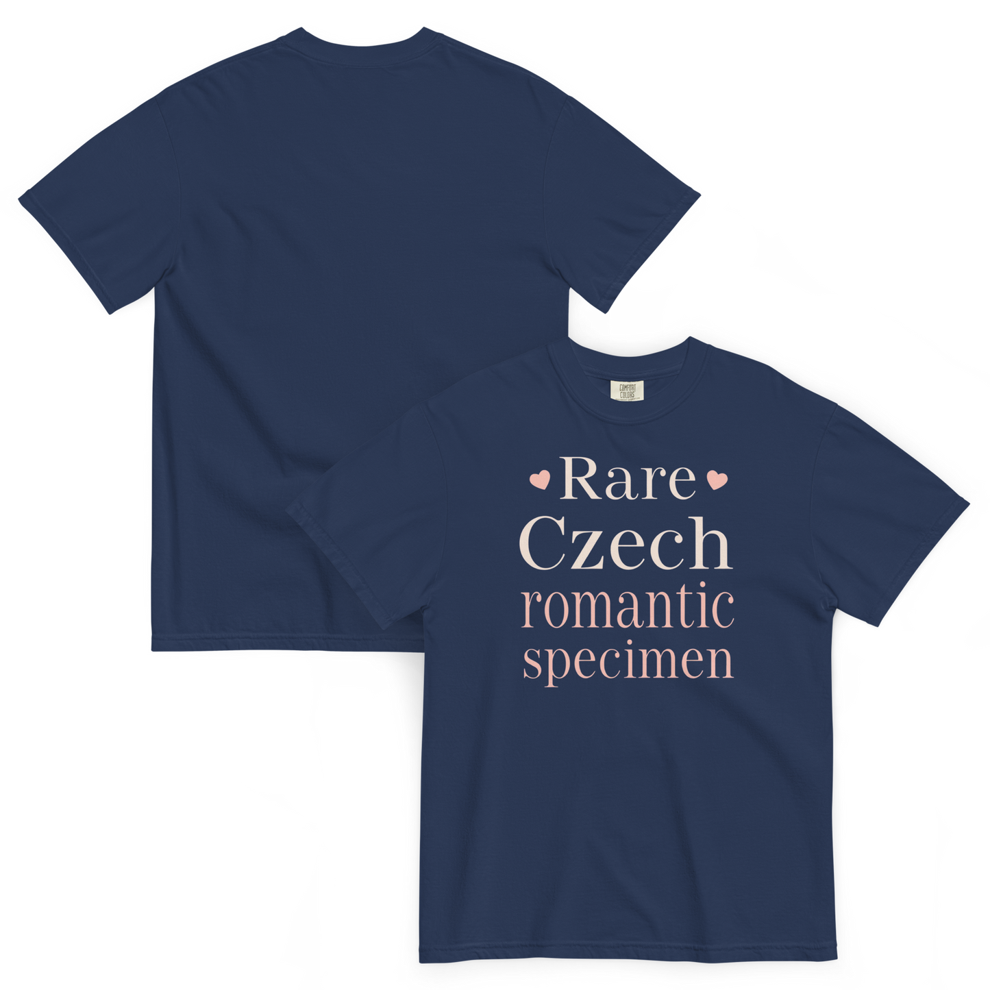 Rare Czech Romantic Specimen T-Shirt – Czech Love Statement Shirt