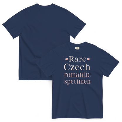 Rare Czech Romantic Specimen T-Shirt – Czech Love Statement Shirt