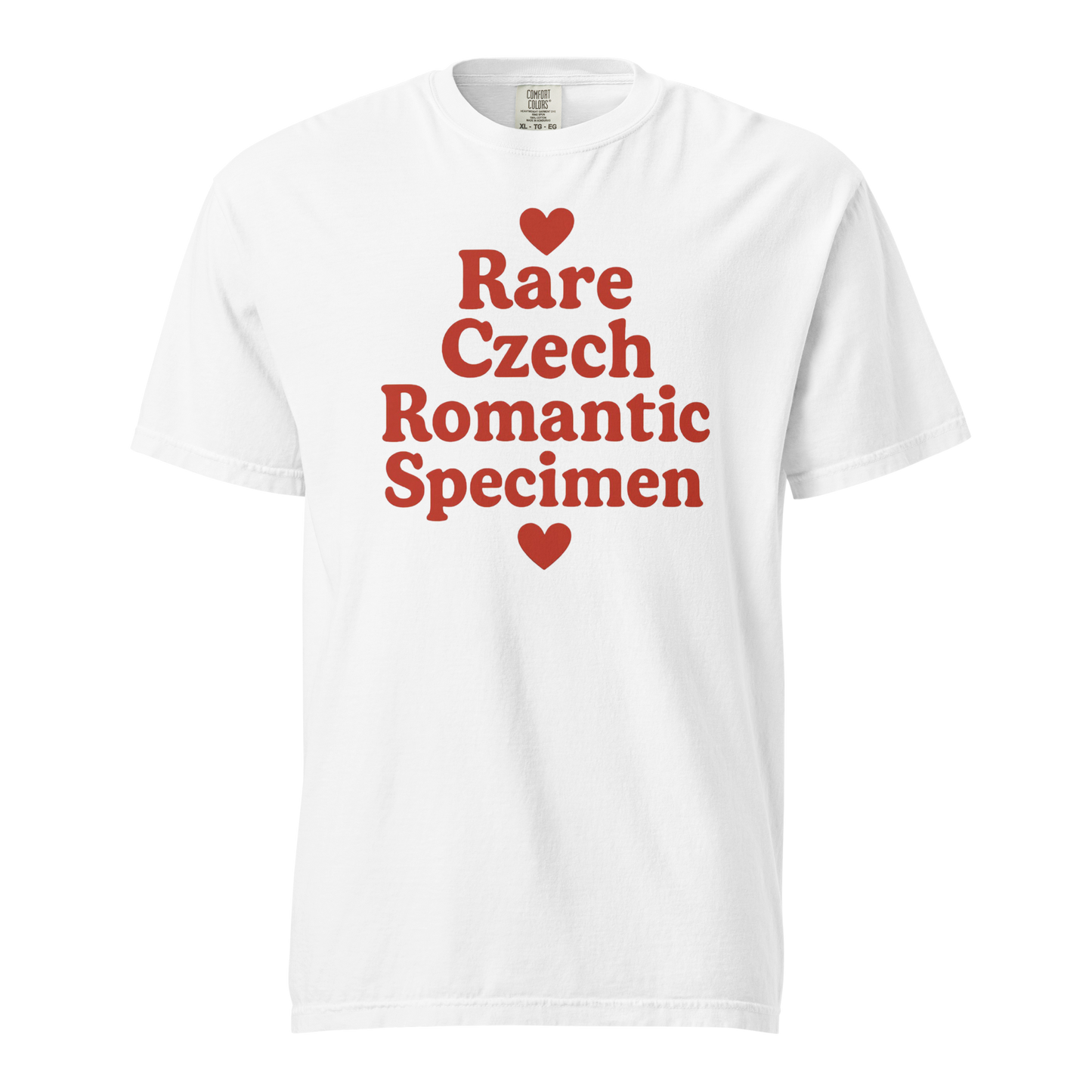 Rare Czech Romantic Specimen T-Shirt – Bold Czech Love Statement Shirt
