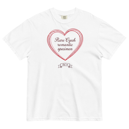 Rare Czech Romantic Specimen T-Shirt – Czech Love Valentine Shirt