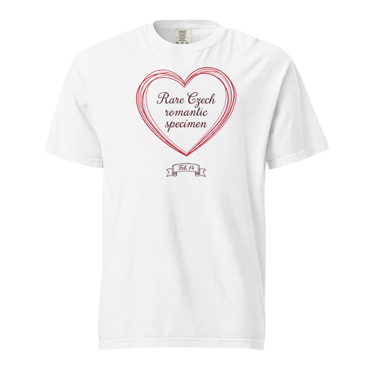 Rare Czech Romantic Specimen T-Shirt – Czech Love Valentine Shirt
