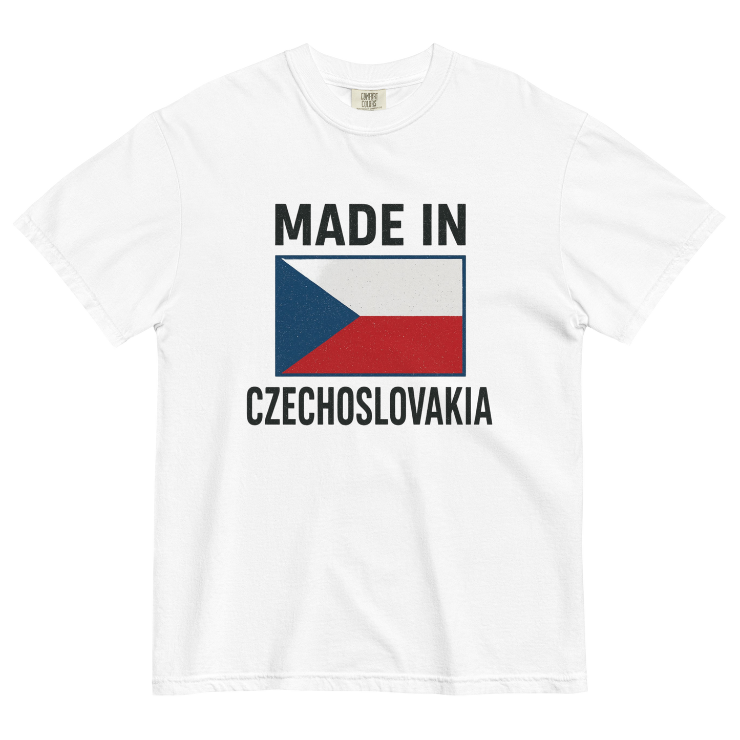 Made in Czechoslovakia T-Shirt – Vintage Czech Heritage Flag