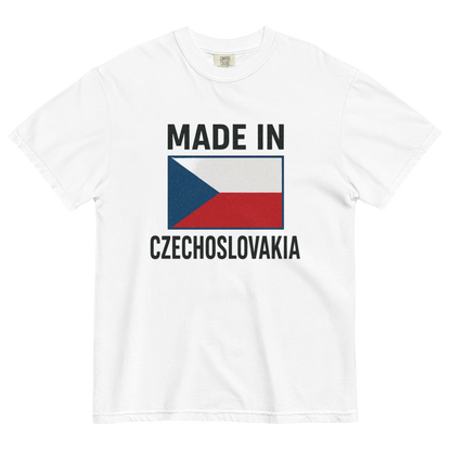 Made in Czechoslovakia T-Shirt – Vintage Czech Heritage Flag