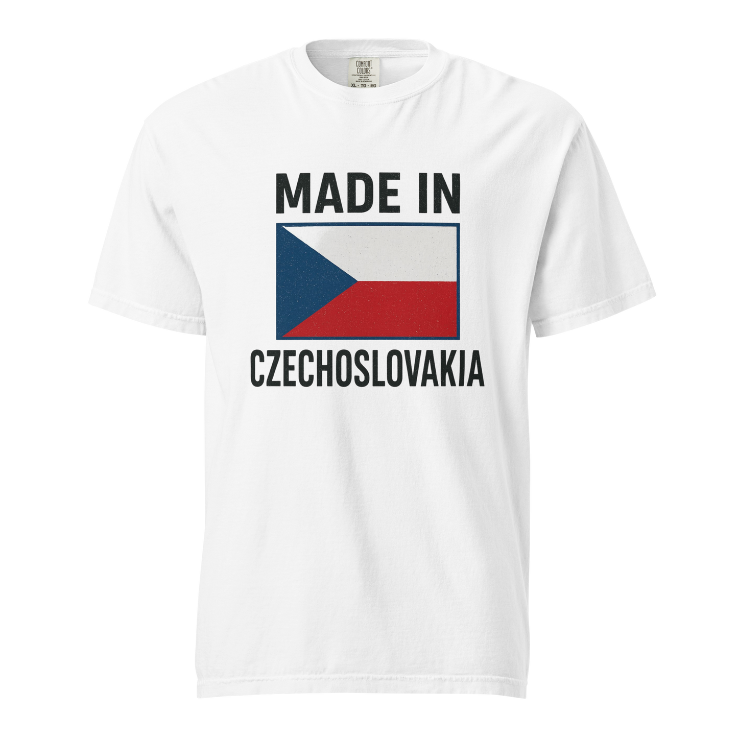 Made in Czechoslovakia T-Shirt – Vintage Czech Heritage Flag