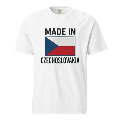 Made in Czechoslovakia T-Shirt – Vintage Czech Heritage Flag