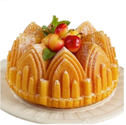 Castle Silicone Cake Mold 3D