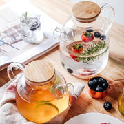 Transparent Borosilicate Glass Teapot
