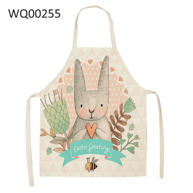 Cat Print Apron Cotton Linen (24 variants)