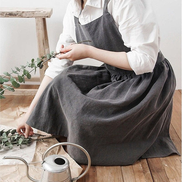 Women Lady Skirt Style Apron