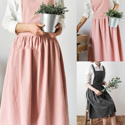 Women Lady Skirt Style Apron