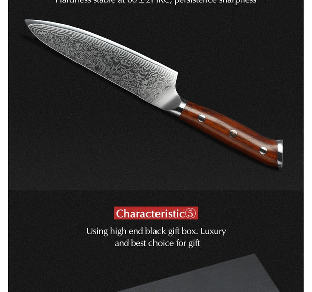 Damascus Steel Kitchen Knife Sets