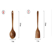 Natural Wood Tableware Spoon
