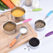 Stainless Steel Measuring Cups and Spoons