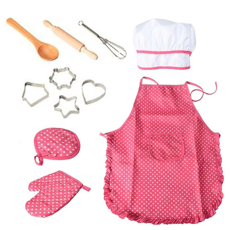 11/14 pcs Apron Set for Children
