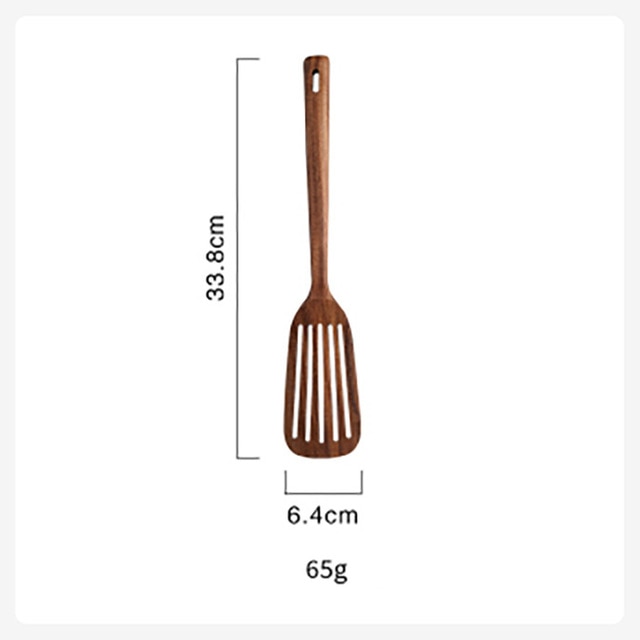 Natural Wood Tableware Spoon