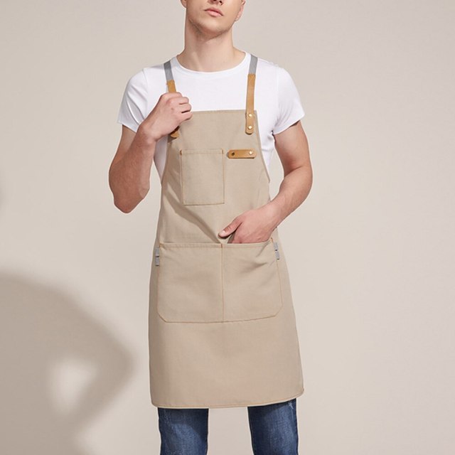 Apron for Women or Men with Pockets (4 variants)