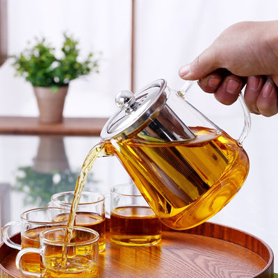 Heat Resistant Glass Teapot