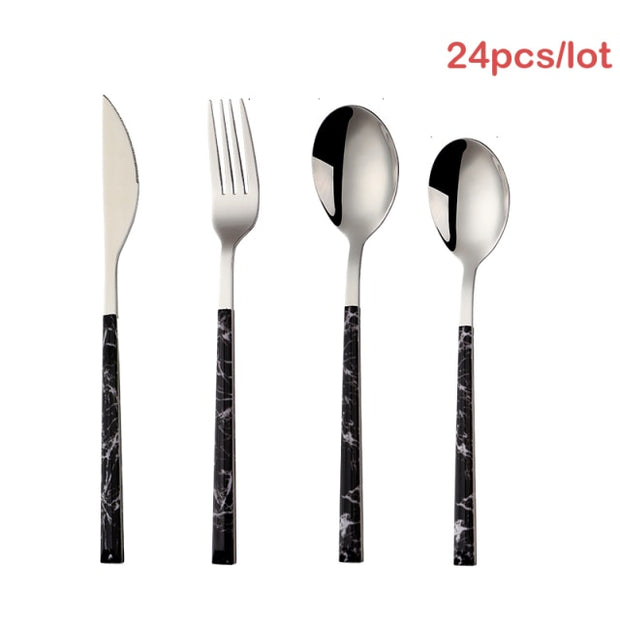 Stainless Steel Tableware Cutlery Sets