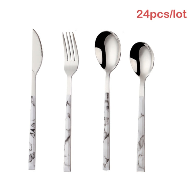 Stainless Steel Tableware Cutlery Sets