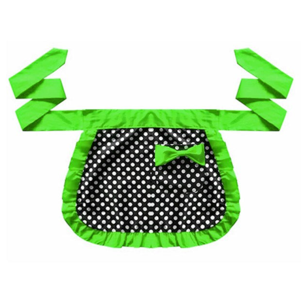 Polka Dot Print Waist Apron (8 variants)