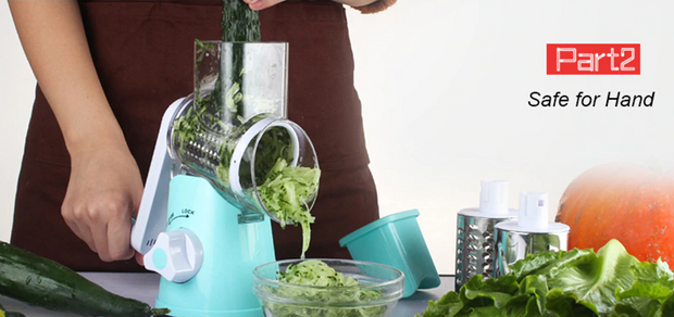 Manual Cutter, Slicer, Shredder and Grater